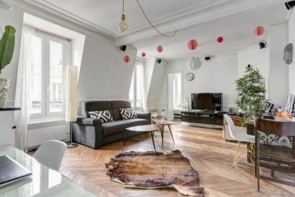 Parisian apartment with Eiffel Tower view