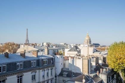 Eiffel Tower view terrace Saint Germain des Pres - image 11