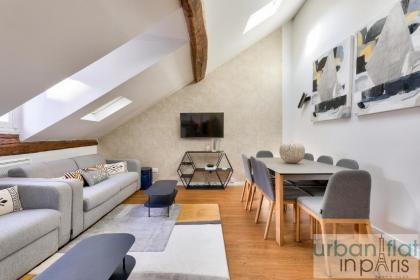 Urban Flat 117 - Charming 3BDR Apartment in Paris