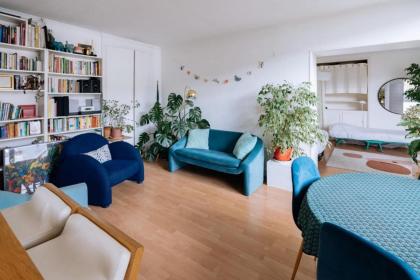 Beautiful Family-friendly 2BD Apart Belleville Paris 